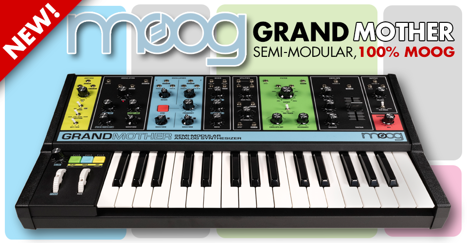 Moog grandmother online synth