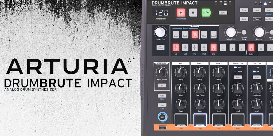 Arturia DrumBrute Impact Announced – KMR Audio