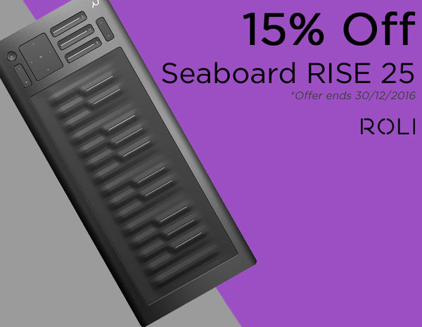 Save 15% on the ROLI Seaboard RISE 25