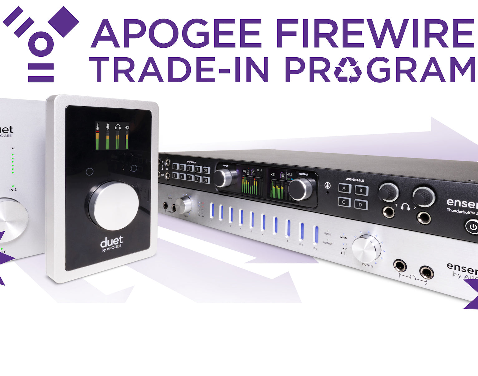 Apogee Duet and Ensemble Trade-in Offer – KMR Audio