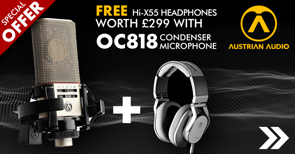 Austrian Audio OC818 - FREE Hi-X55 Headphones