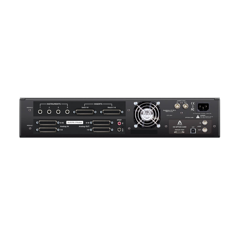 Apogee Symphony I/O MkII Connect 8x8MP Pro Tools HD Plus