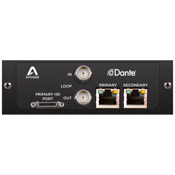 Apogee Symphony I/O MkII Dante + Pro Tools HD Card