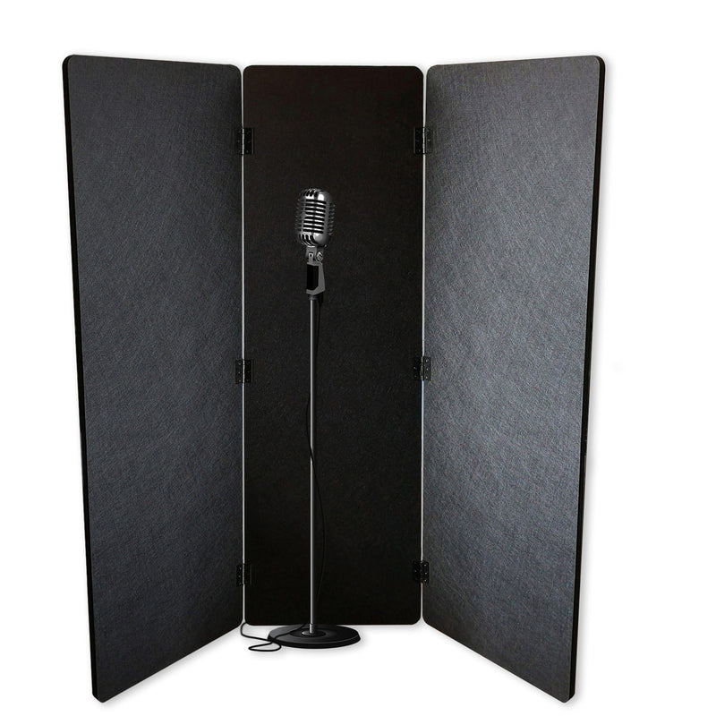 GB Acoustics PET Gobo 3 Panel Black