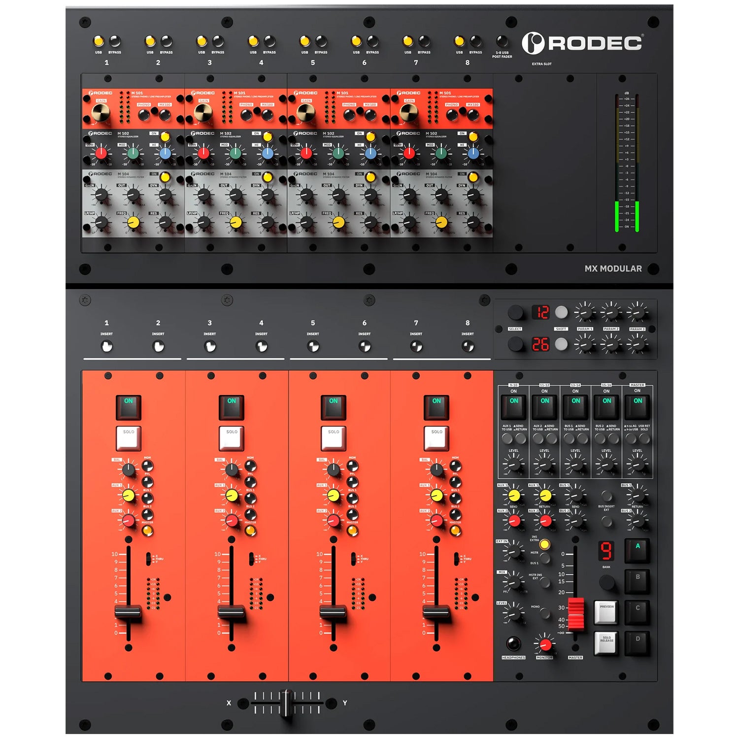 RODEC MX Modular Quad DJ Plus – KMR Audio