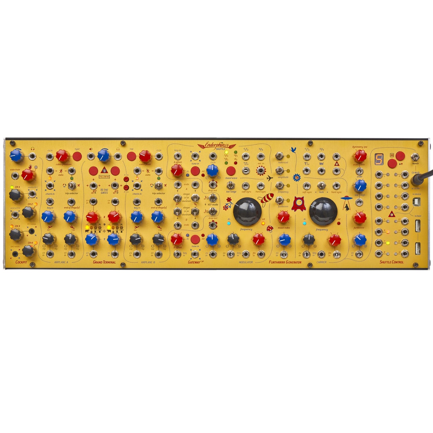 Endorphin.es Shuttle System Complete Modular Synth Voice