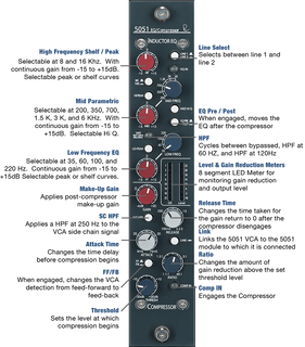 Rupert Neve Designs Shelford 5051 EQ/Compressor