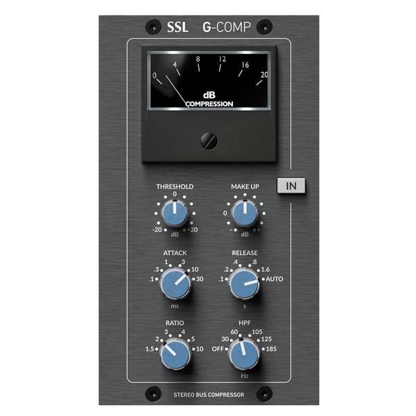 Solid State Logic SSL G-Series Stereo Bus Compressor 500-Series