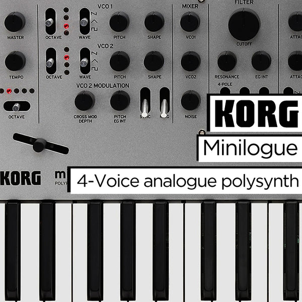 Korg Minilogue Analogue Synthesizer