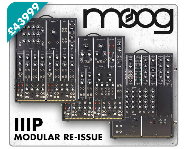 Moog System 3P Legacy Modular in stock and on demo!