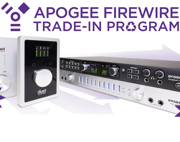 Apogee Firewire Trade -in Offer
