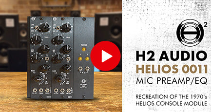 H2 AUDIO Helios 0011 Pre-amp/EQ