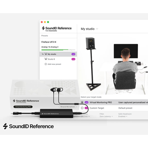 Sonarworks SoundID Reference Virtual Monitoring PRO with Binaural Mic