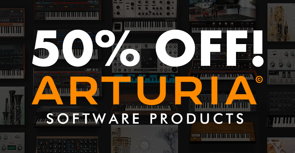 Arturia 50% Off
