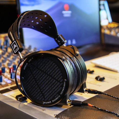 KMR Audio - Audeze LCD-X Open-Back Headphones - Leather [2024]