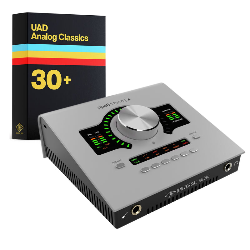 Universal Audio Apollo Twin X QUAD Gen 2 with UAD Analog Classics