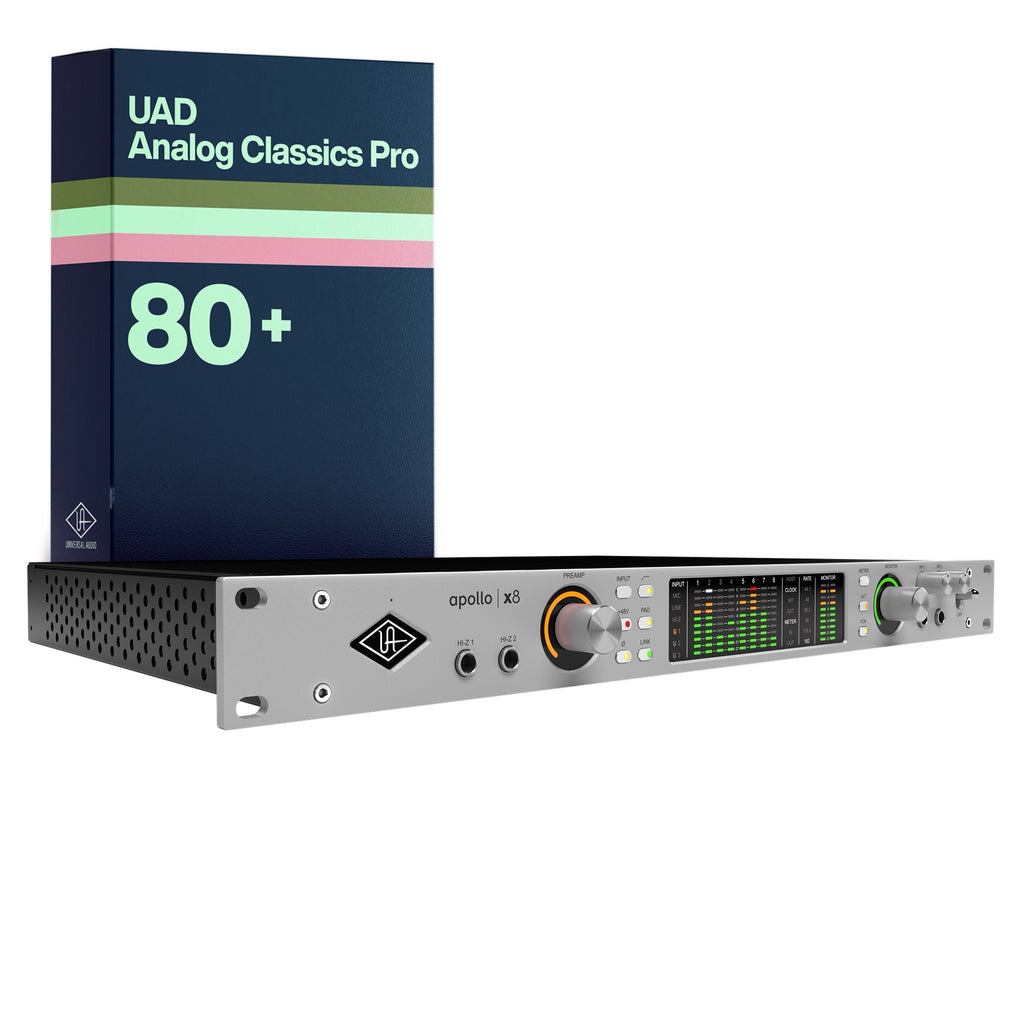 Universal Audio Apollo x8 Gen 2 with UAD Analog Classics Pro – KMR