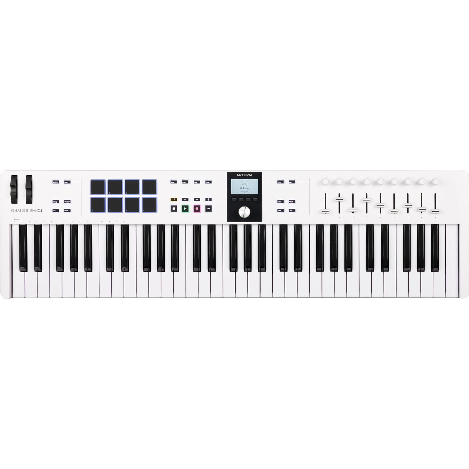 Arturia Keylab Essential 61 MK3 USB MIDI Keyboard White – KMR Audio