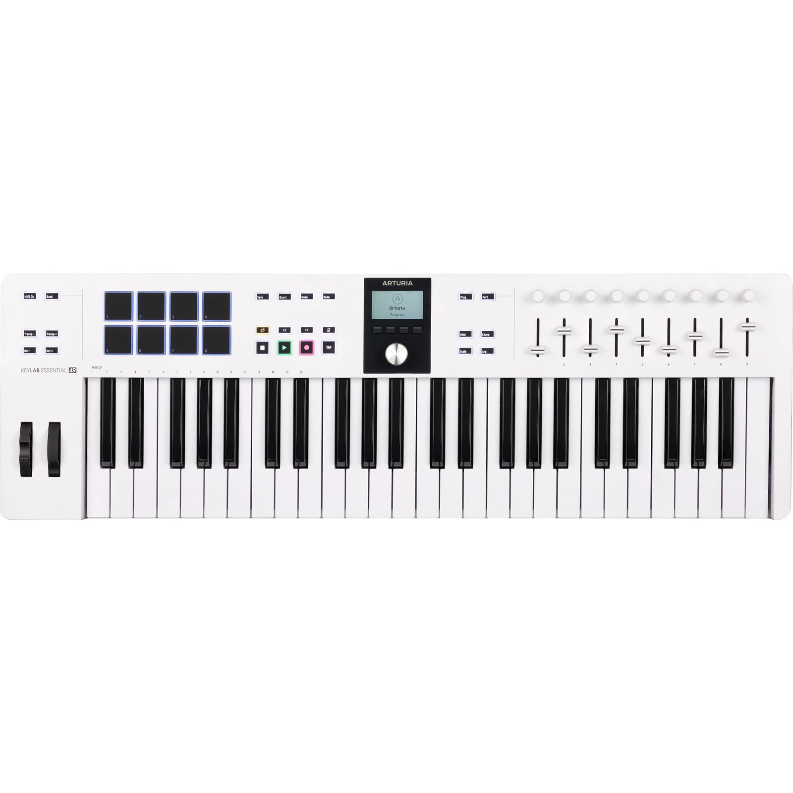 Arturia Keylab Essential 49 MK3 USB MIDI Keyboard White – KMR Audio