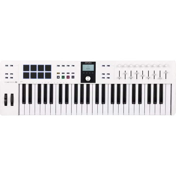 Arturia Keylab Essential 49 MK3 USB MIDI Keyboard White – KMR Audio