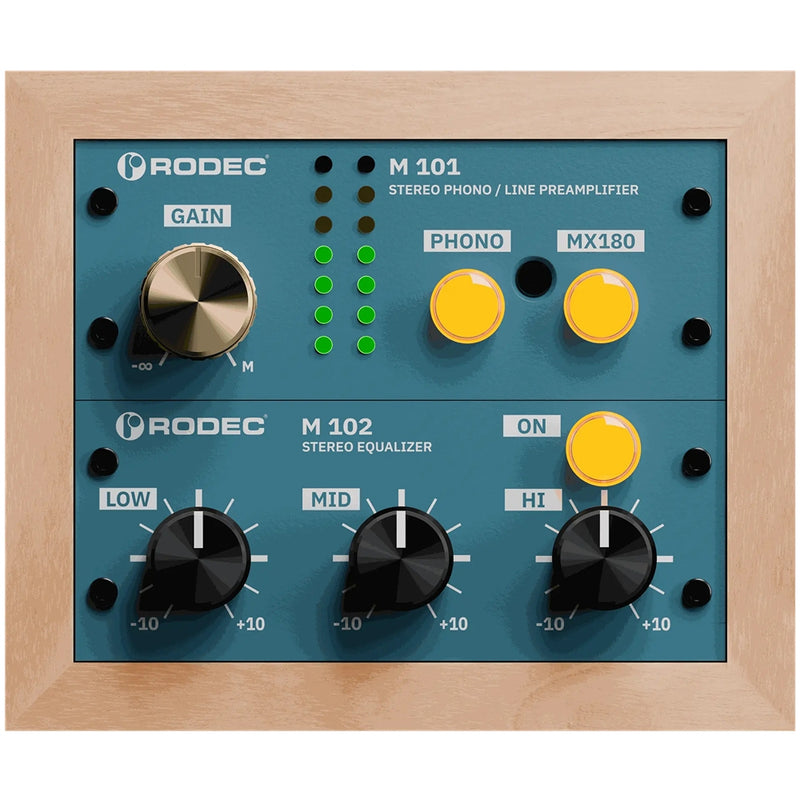 RODEC BUNK 01 Phono preamp - Elm / Blue