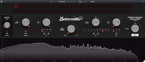 KMR Audio - Bettermaker Stereo Passive EQ