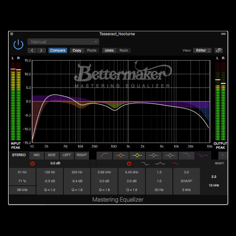 Bettermaker Mastering EQ Millennium Edition
