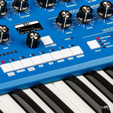 GS Music Bree6 Keyboard Blue