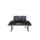 Soundz Fishy Classic 6 HA with Rack Riser Desk Matt black
