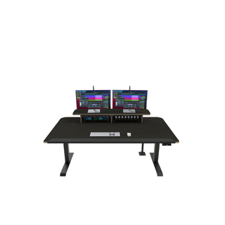 Soundz Fishy Classic 6 HA with Rack Riser Desk Matt black