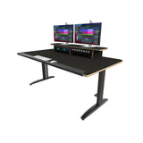 Soundz Fishy Classic 8 Desk with Rack Riser Matt black