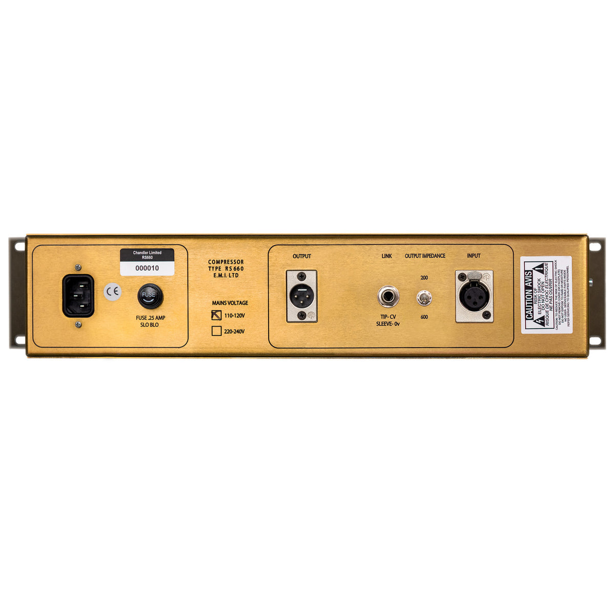 Chandler Limited RS660 Compressor Matched Pair – KMR Audio