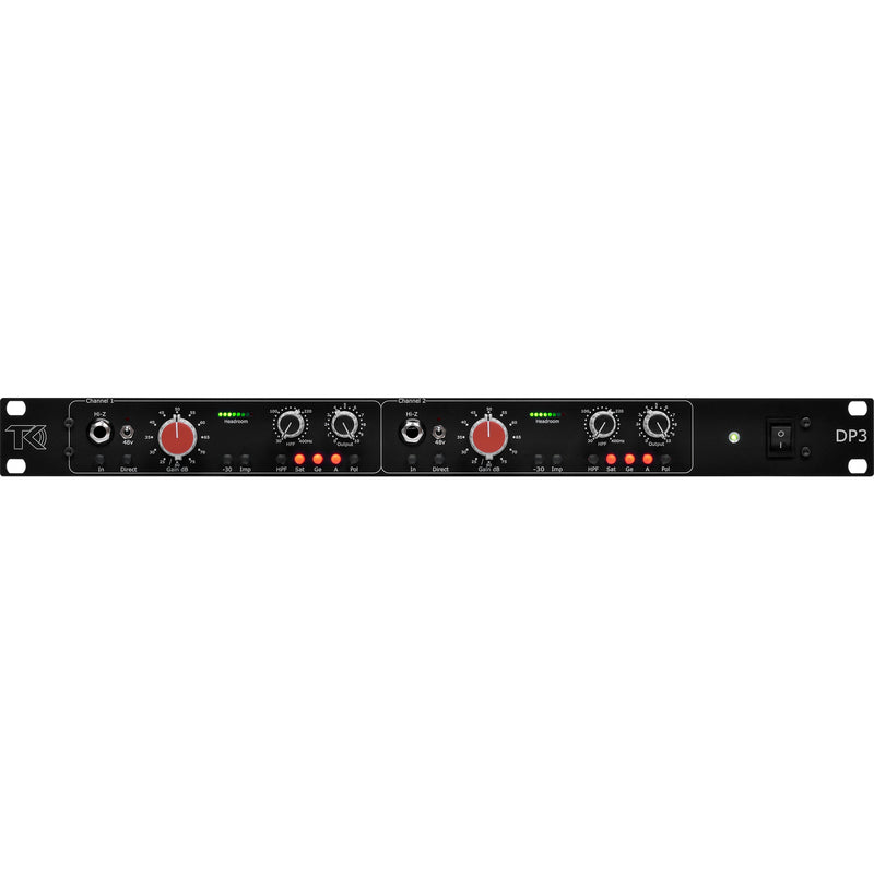 TK Audio DP3 dual mic preamp