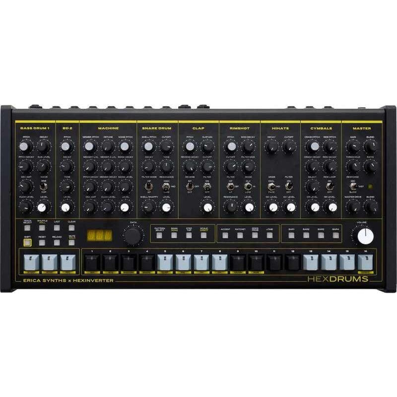 Erica Synths x Hexinverter Hexdrums