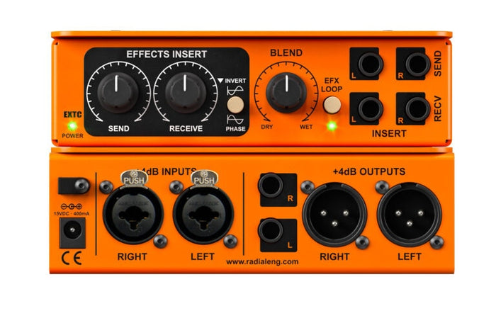 Radial EXTC-Stereo Guitar Effects Interface & Reamper – KMR Audio