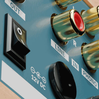 RODEC BUNK 01 Phono preamp - Elm / Blue