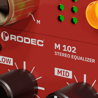 RODEC BUNK 01 Phono preamp - Pine / Red