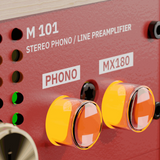 RODEC BUNK 01 Phono preamp - Pine / Red