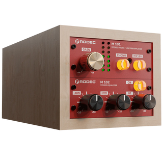 RODEC BUNK 01 Phono preamp - Pine / Red