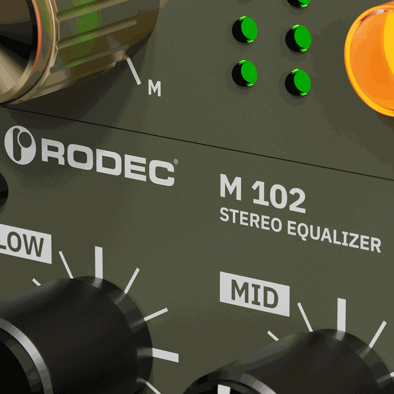 RODEC BUNK 01 Phono preamp - Walnut / Green
