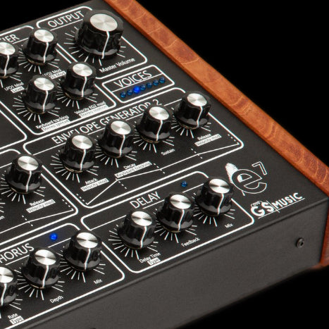 GS Music GS-e7 Black/Blue