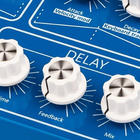 GS Music GS-e7 Blue/White