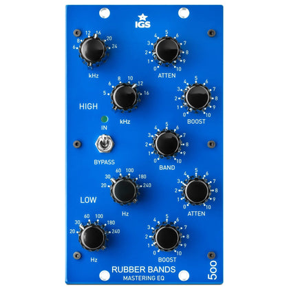 IGS Audio Rubber Bands 500 Mastering EQ