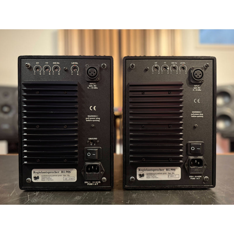 Used Geithain RL906 (Pair) Black Ash