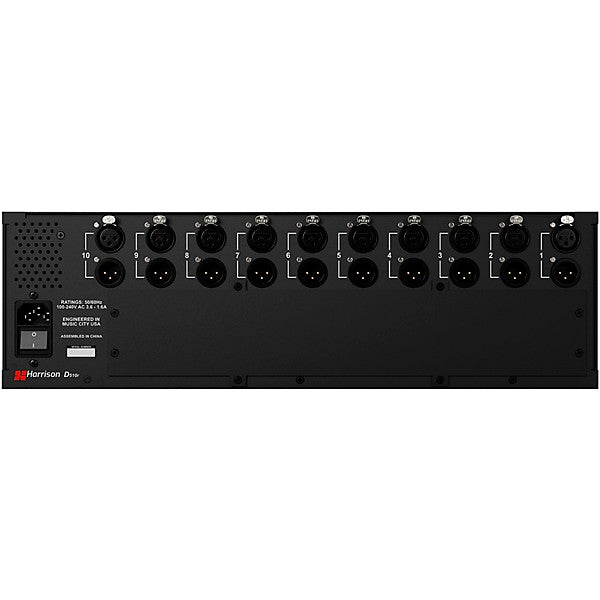 Harrison Audio D510r 500 Series Chassis