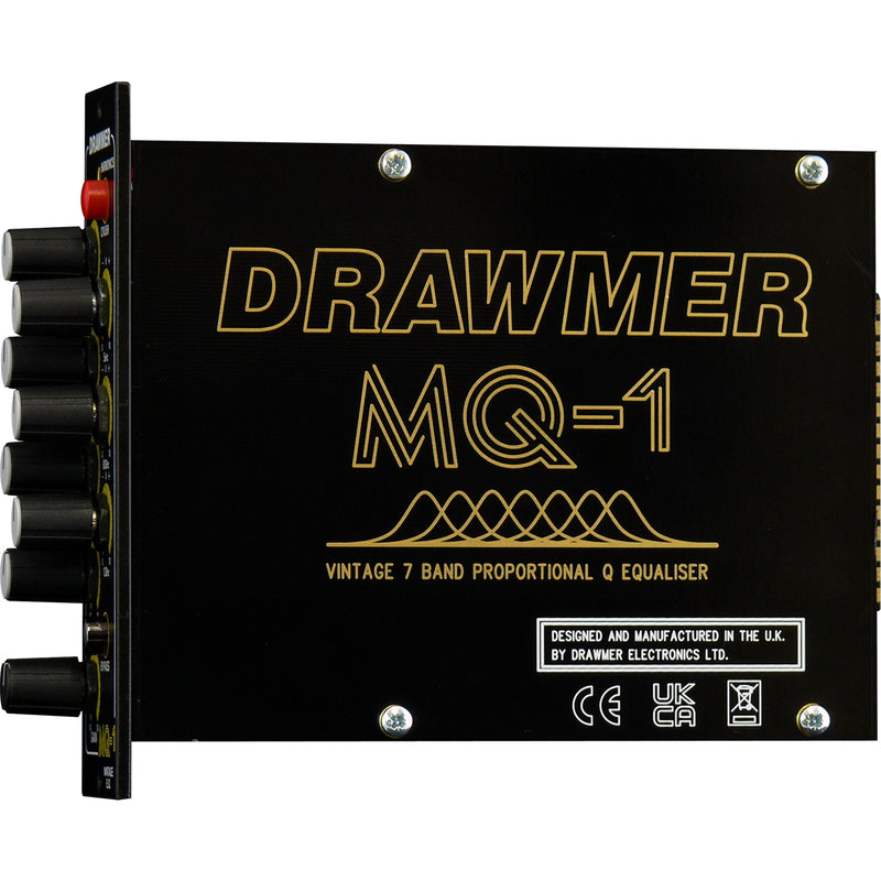 Drawmer MQ-1 500 series Mono 7-band Equaliser