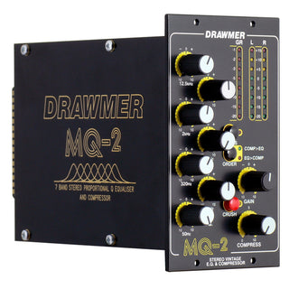 Drawmer MQ-2 500 series Stereo 7-band Equaliser & Compressor