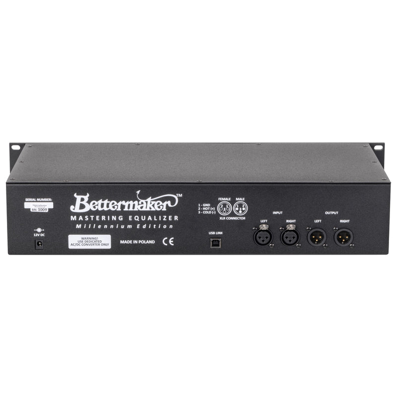 Bettermaker Mastering EQ Millennium Edition