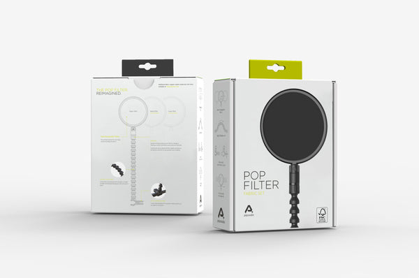 Pop Audio Pop Filter Fabric Set