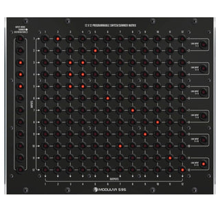 Moon Modular M 595 12x12 Programmable Switch/Summer Matrix